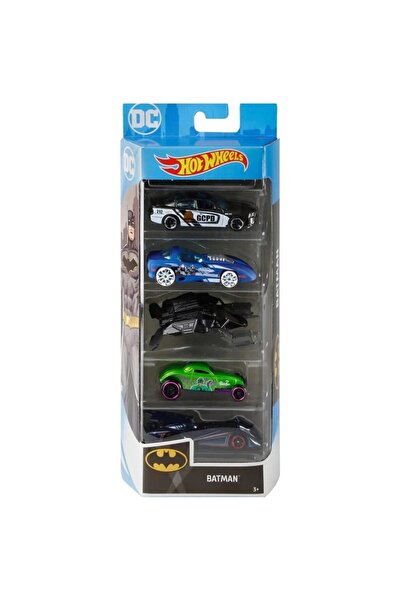EBA Hot Wheels Batman 5 Pack Vehicles Set, @EBA