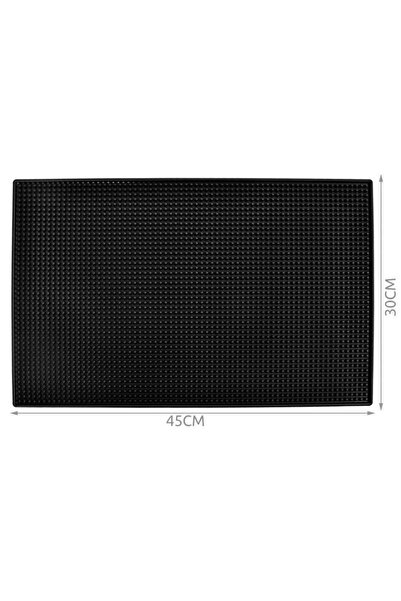 EBA Suport din silicon Horeca eBA®, pentru uscarea paharelor, negru, 45x30 cm