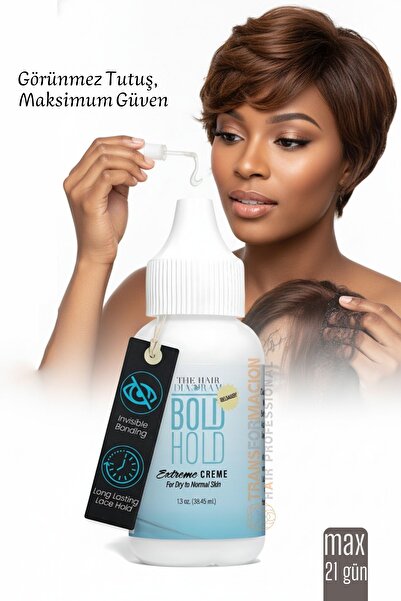 Transformacion Protez Saç Yapıştırıcı - Peruk ve Keratin Kaynak Saç Görünmez ve Uzun Süreli Yapıştırıcı