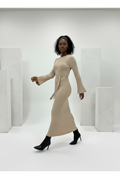 SARE ERKMEN Γυναικείο Μακρύ Πλεκτό Φόρεμα