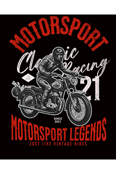 Advantage Motorsport Racing Legends Oversized 100% Cotton- Premium Tshirt