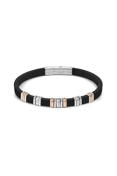 NOMİNATİON CITY ed, ENERGY çelik, 3 cz BEYAZ yüzgeçli kauçuk, Çelik ve Pembe PARLAK SİYAH