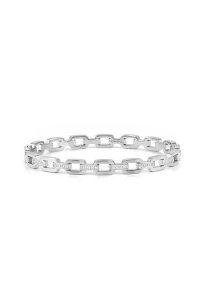 NOMİNATİON PRETTY BANGLES Paslanmaz Çelik Bileklik ve Zirkon Zincir (SMALL) S...