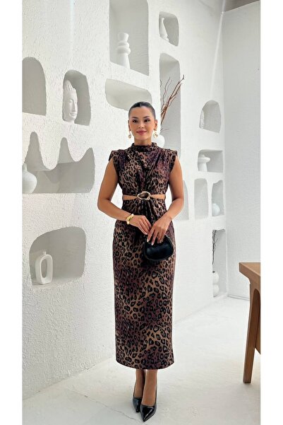 MY GRS YANLARI AÇIK TOKALI ELBİSE