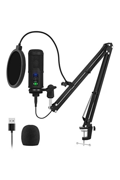 EBA Microfon profesional de studio eBA®, BM-700, universal, filtru pop, supor...