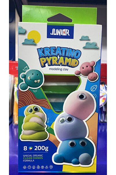 Junior ألوان باستيل على شكل هرم من كرياتينو