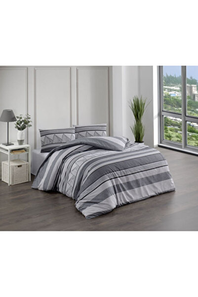 Kristal By Taç Ranforce Cotton Fabric 57 Thread Double Size Duvet Cover Set Geoit