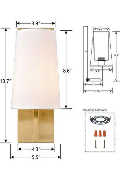 AKDENİZ AYDINLATMA ELEKTRİK MALZEMELERİ Antique Body Cream Ab Lace-Like Knit Hotel Type Wall Sconce Modern Bedside and Decorative Lamp