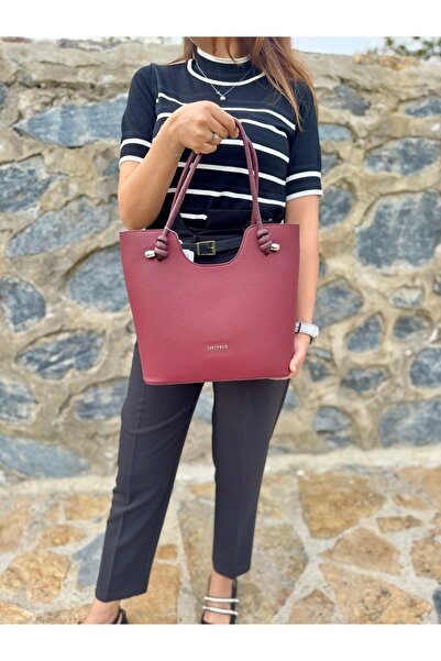 JP POLO Women's New Season Soft Leather Luxury Handbag Shopper Suitable for D...