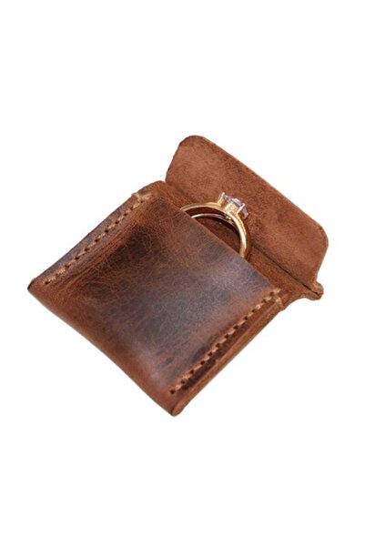 KESNUP Jewelry bag for engagement ring, -leather