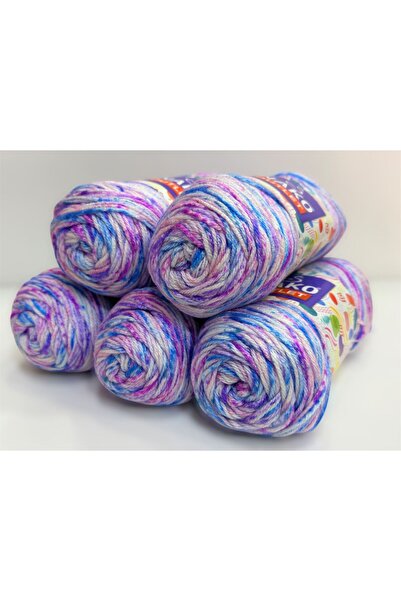 NAKO Outlet İhraç Fazlası El Örgü ipi 900gr - Ebruli