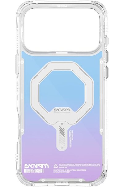 Skinarma جراب MYST HOLO لهاتف iPhone 17 Pro Max — MagSafe، لمسة نهائية ثلاثية...