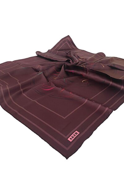 Aker Silk Crepe Satin Scarf 2026 Winter Season 9091701-341