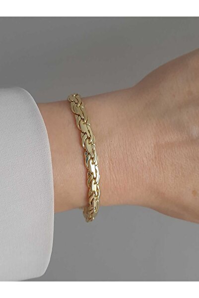 Bubbleatelier سوار سلسلة ذهبية من الفولاذ