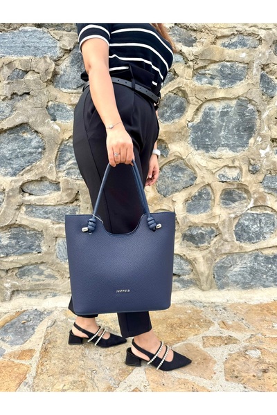 Just Polo Women's New Season Soft Leather Luxury Handbag Shopper