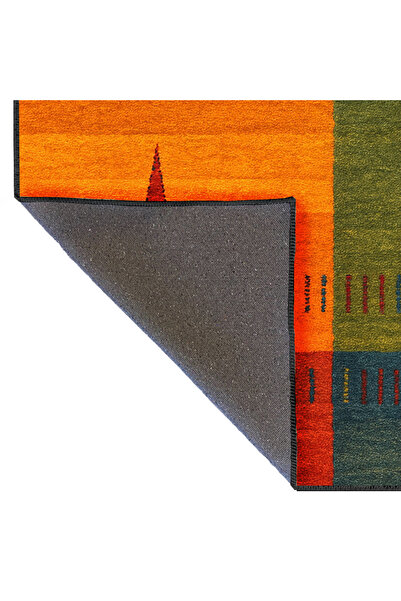 Rugs Modern Halı Mosso Blue Purple Tones Ethnic Flowers Pattern Woven Base Vintage Decorative Rug Mosso1486