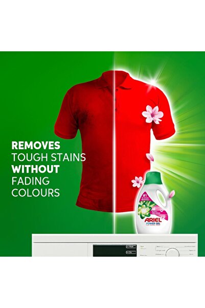 Ariel Floral Breeze Laundry Detergent Power Gel 1.8L x 2, Dual Pack