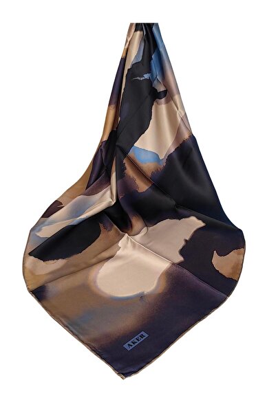 Aker Silk Crepe Satin Scarf 2026 Winter Season 9072701-361