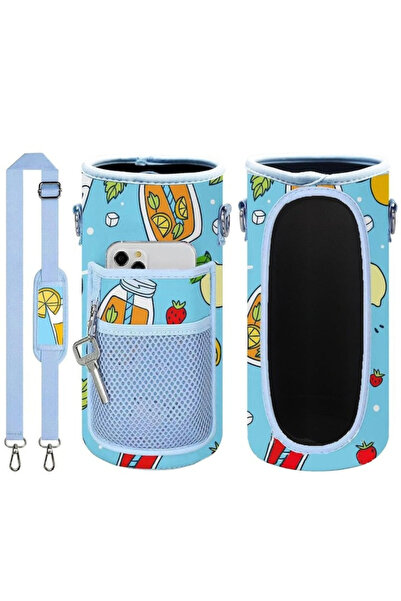 OEM Water bottle pouch, phone pocket, cards, keys, strap, neoprene