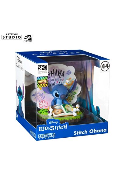 Abysse Corp Disney Stitch Ohana Figurine – Snapshot Gallery Collection, 10 cm