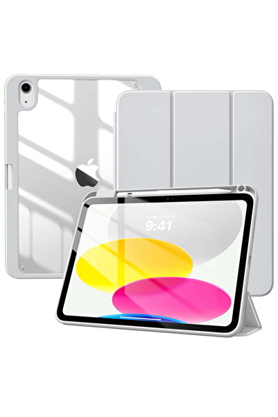 HYX Case for iPad 11-inch (A16) 2025 / iPad 10th Gen 2022 10.9-inch - Light Gray