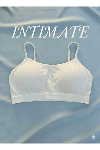 İntimate Young Girl's Padded Cotton Flexible Shaping / Sculpting String Strap Sports Bra Bustier