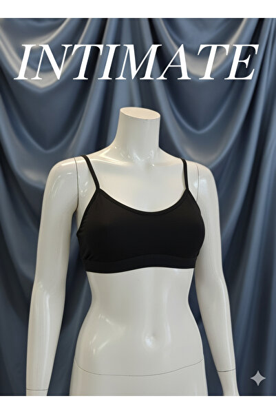 İntimate Young Girl's Padded Cotton Flexible Shaping / Sculpting String Strap Sports Bra Bustier