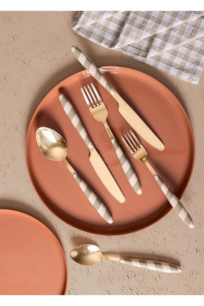 RİVO HOME DECOR Joy Cutlery Set 36 Pieces