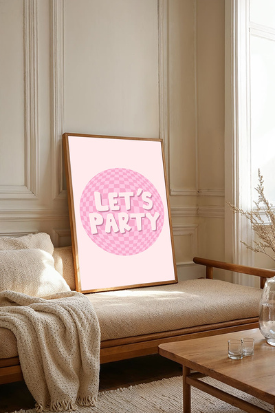 Dekorsiahome Τραπέζι σαλονιού κουζίνας με ξύλινο πλαίσιο μονοκόμματο TK1926