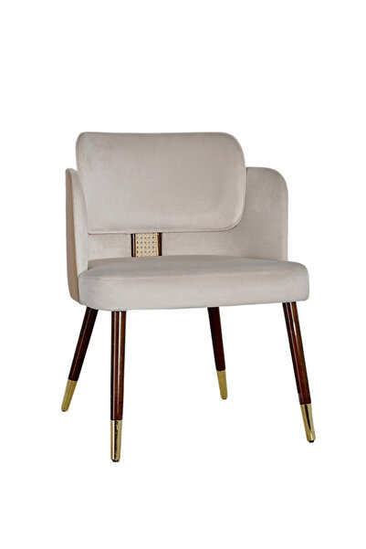 KEIN Chichi Bej Bej Ahşap Sandalye