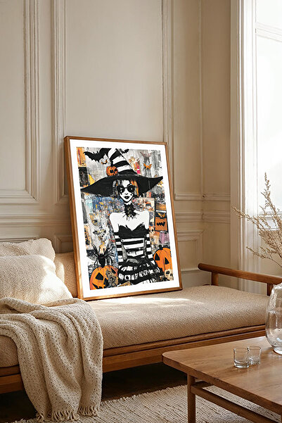 Dekorsiahome Τραπέζι σαλονιού κουζίνας με ξύλινο πλαίσιο μονοκόμματο TK2053