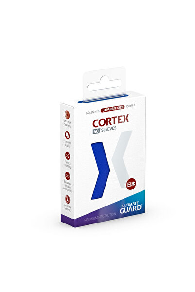 Ultimate Guard Cortex Sleeves Japanese Size (60) - Blue