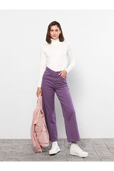 LC Waikiki Turtleneck solid long sleeve women knitwear sweater