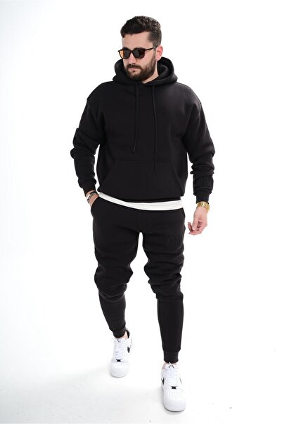 2Y PREMIUM SET TRENING PRM FASHION OVERSIZED PREMIUM BLACK TRAS213(6079)