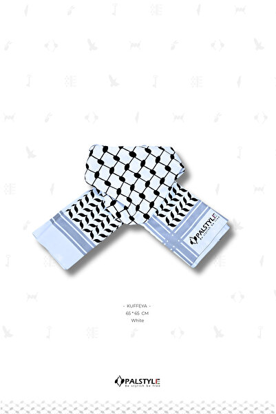 PALSTYLE - Bandana Kuffeiyyah – Versatile Palestinian Patterned Accessory-Unisex