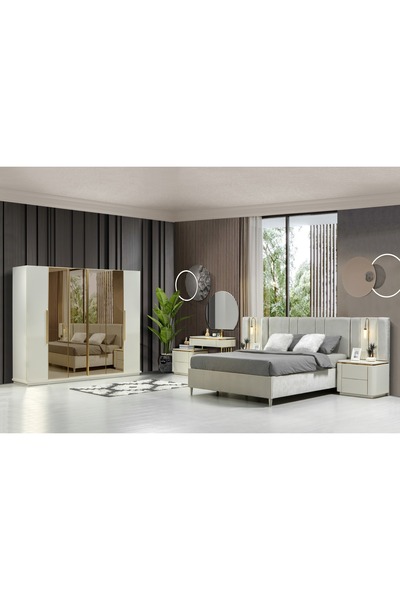 Vistaso Concept Golden Yatak Odası(6 Kapaklı Dolap)