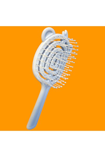 WANDA NARA COSMETİCS Children's Hair Brush – Blue & Pink | 2-7 Years Old, Medium Hardness 1 Pc