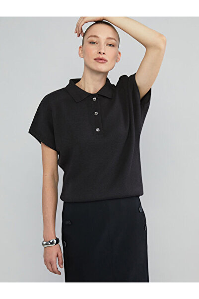 LC Waikiki Polo Collar Women's Knitwear Sweater