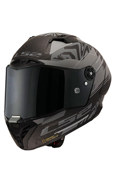 LS2 THUNDER KARBON GP AERO POLAR SİYAH KASK