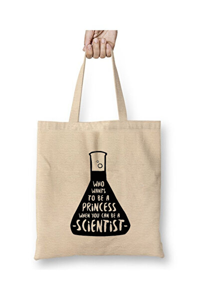 Toyaso Хімік - Вчений Вчитель хімії День вчителя Біла тканинна сумка Подарунок вчителю