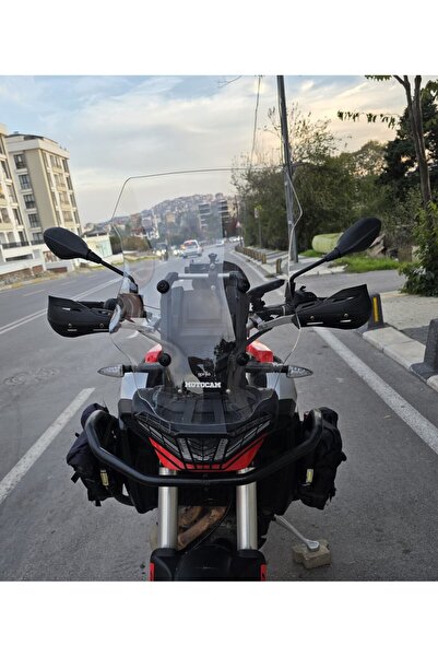 MOTOCAM Aprilia Tuareg 660 Siperlik Ön Cam 2022-2025 Model 58cm şeffaf Renkli...
