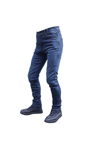 Vexo Navy Blue Titans Jeans Motorcycle Pants