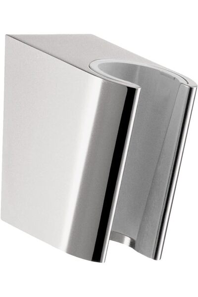Hansgrohe Handheld Shower Head Holder, Modern Chrome, Model 28331000