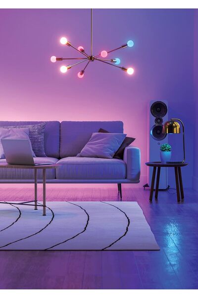 Nanoleaf Essentials Smart Bulb MATTER Edition A19/A60 - Color Changing RGBCW, Dimmable, Thread/Bluet