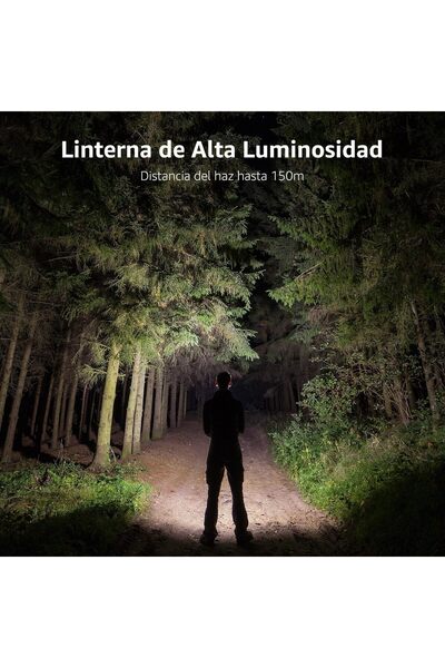 Lighting EVER 2-Pack Small LED Flashlights, Zoomable, Water-Resistant, AAA Batteries Included