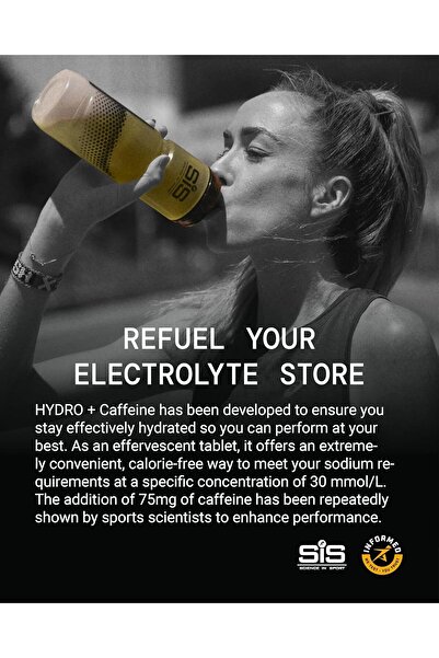 Science in Sport SiS GO Hydro Cola & Caffeine Tablets - 20 Tablets