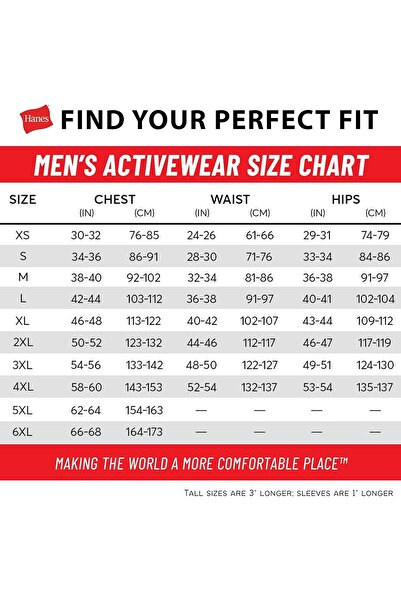 HANES Men's Essentials Jersey Cotton Sweatpants with Pockets, 84 cm