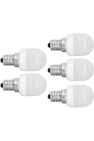 BROLEO لمبات LED لولبية E12 تيار متردد 220 فولت مصباح طاولة ضوء دافئ 1.5 واط -