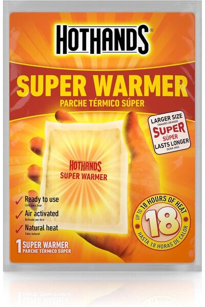 Hothands Super Warmers Hand & Body Warmers, Air-Activated, Unscented, 40 Pack