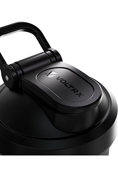 VOLTRX USB-C Rechargeable Electric Protein Shaker Bottle, 24 oz, BPA-free